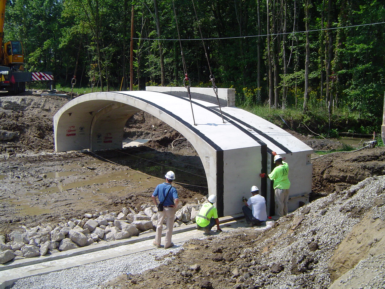 Lane Road Bridge over South Branch Culver Creek (2008) - Engineer