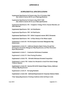 Appendix B - Engineer