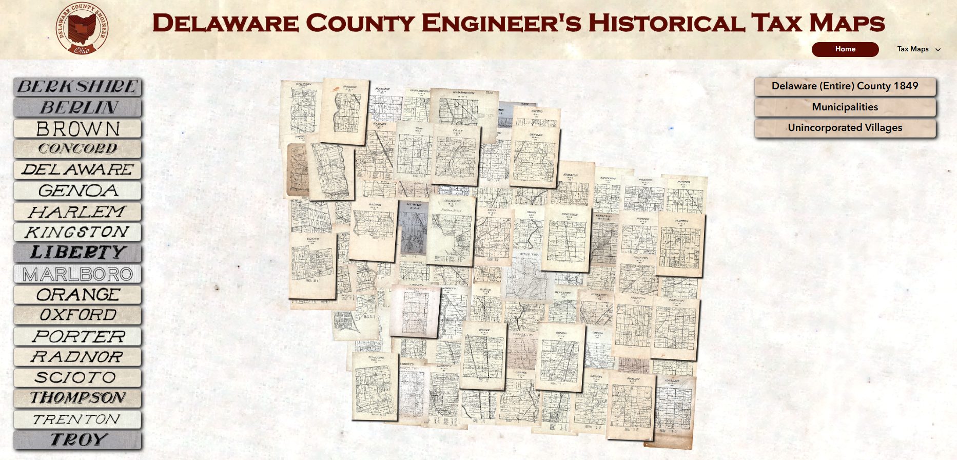 Historical Tax Map