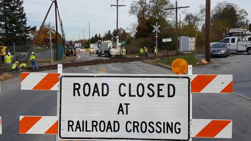 Image for the Tweet beginning: LIST OF RAILROAD CROSSINGS CLOSURES
